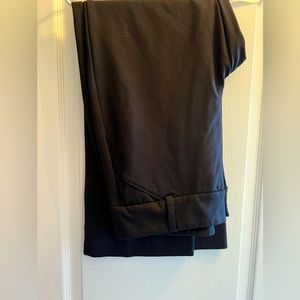 Alfani curvy fit trouser pant, black, size 14